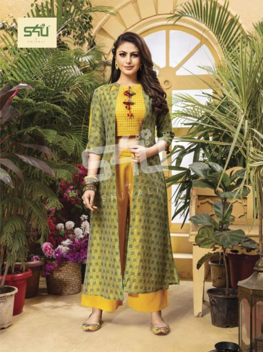 S4u Fusion Beats Vol-3 Party Wear Kurti Set S4u Fusion Beats Vol-3 Party Wear Kurti Set